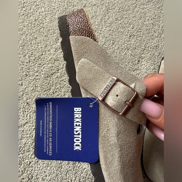 Birkenstock Boston Clog size 38 W 7 regular soft footbed NEW Retail $169 - Picture 3 of 6